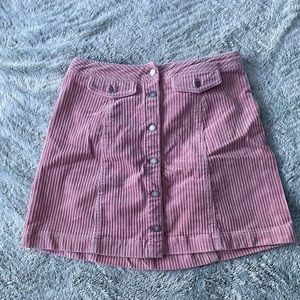 Corduroy skirt